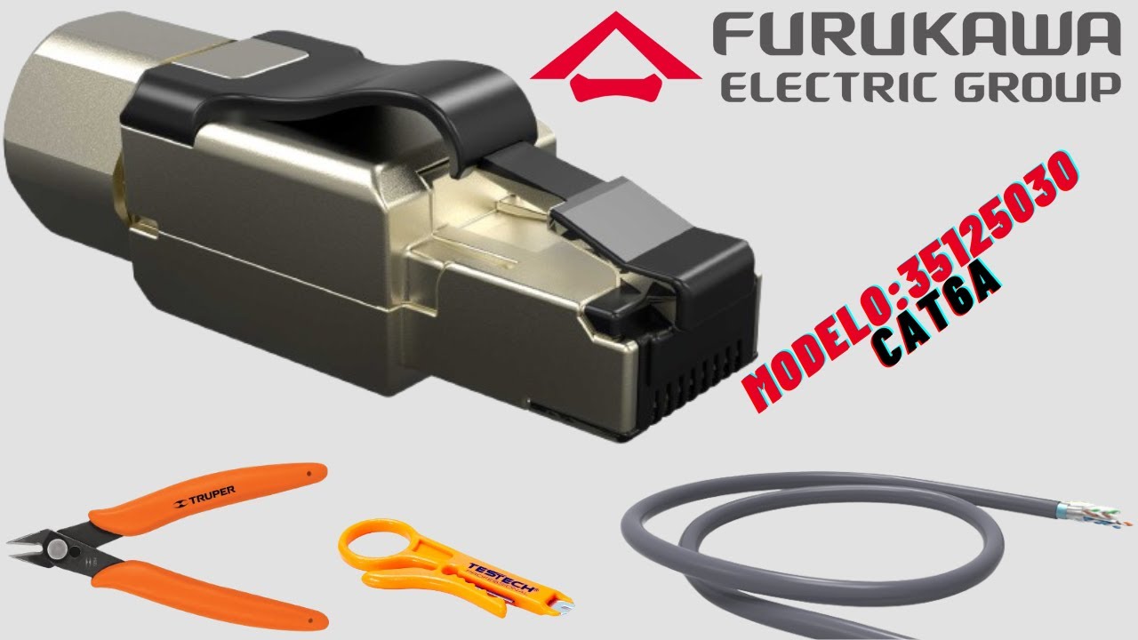 PLUG RJ45 CAT6A FURUKAWA-35125030