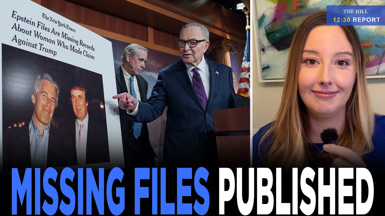 DOJ Publishes Some Missing Epstein Files With Uncorroborated Trump Allegations | 12:30 REPORT