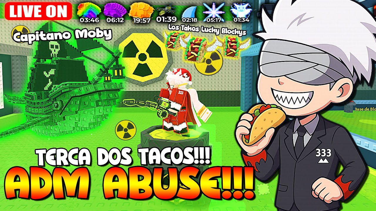 🌮 ADM ABUS3 !!🌮 TER&Ccedil;A DOS TACOS!!! 🌮 NOVOS BRAINROTS !!!   EDDY333 - JOGANDO...