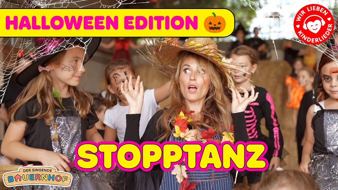 Feiere Halloween mit Stopptanz 🎃 – Halloween Edition von Der singende Bauernhof!