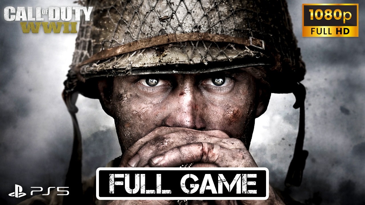 Call Of Duty WWII - Full Game - No Commentary [108060FPS]