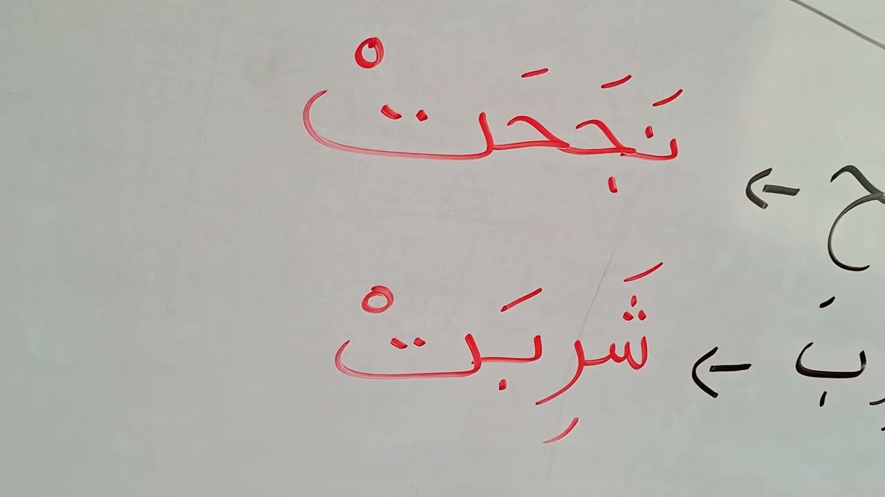 تاء التأنيث الساكنة