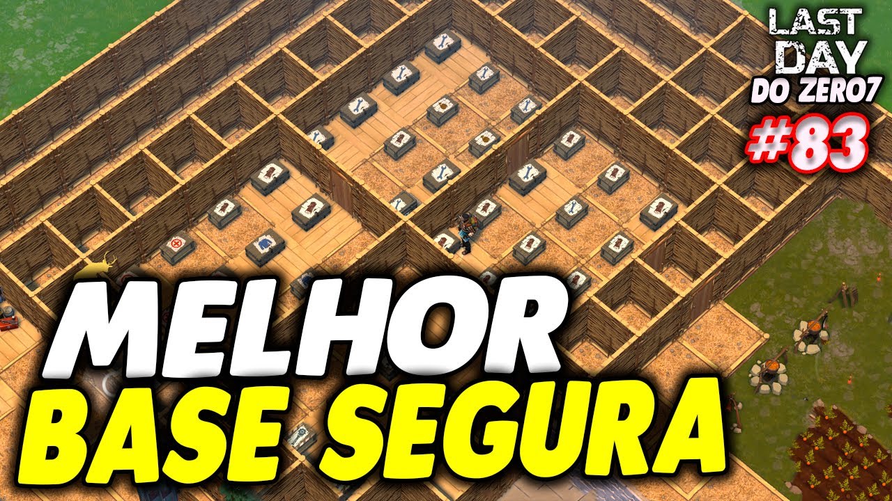CONSTRU&Ccedil;&Atilde;O DO MELHOR LAYOUT DE BASE SEGURA - LAST DAY DO ZERO 7 #83