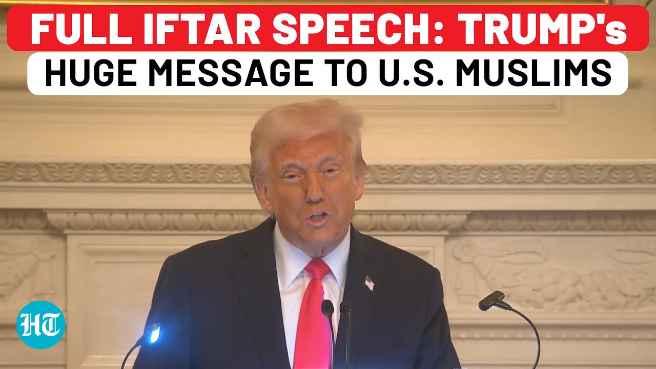 Full Speech: Trump Stuns US Muslims With Israel Message At Iftar Dinner| Ramadan| Arab| Gaza
