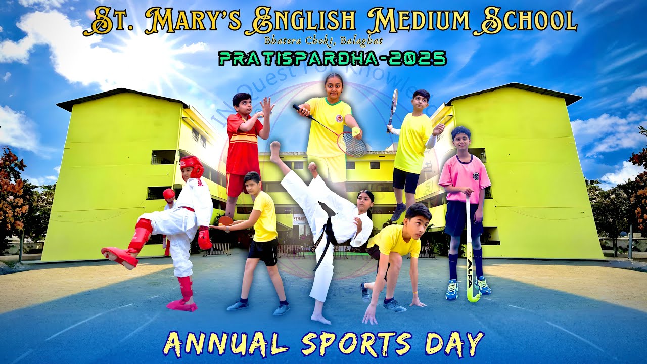 St Mary’s English medium school Balaghat (sports day celebration 2025)