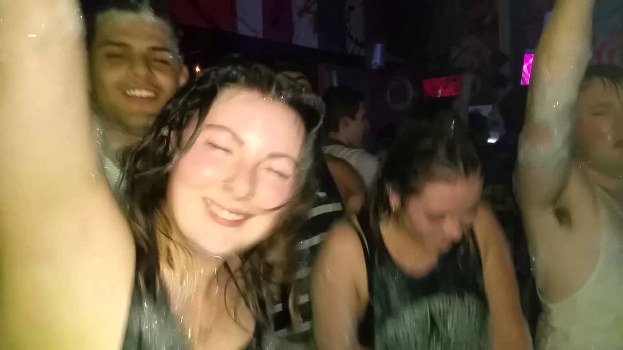 Foam party Senor Frogs Puerto Vallarta, Mexico