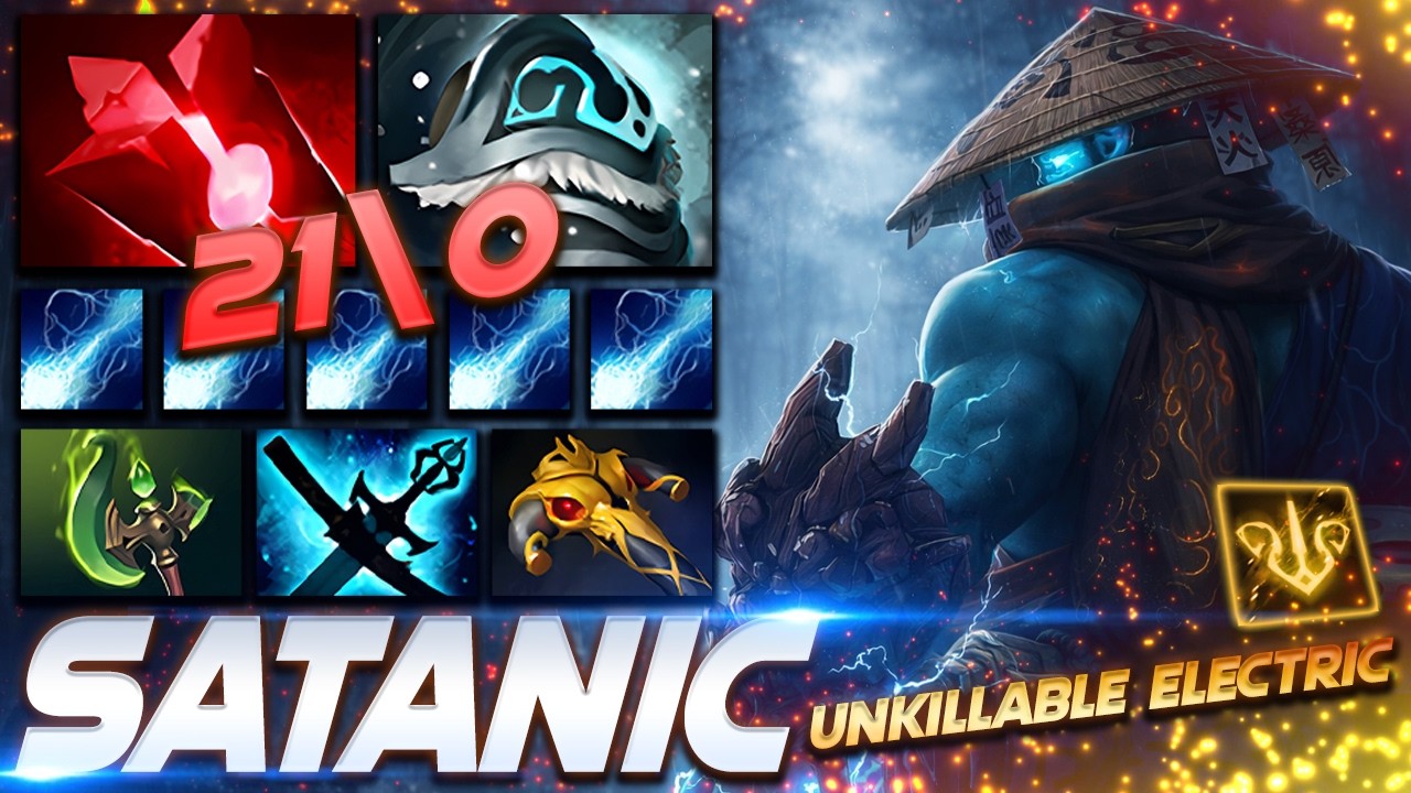 Satanic Storm Spirit 21\0 - UNKILLABLE ELECTRIC - Dota 2 Pro Gameplay [Watch & Learn]