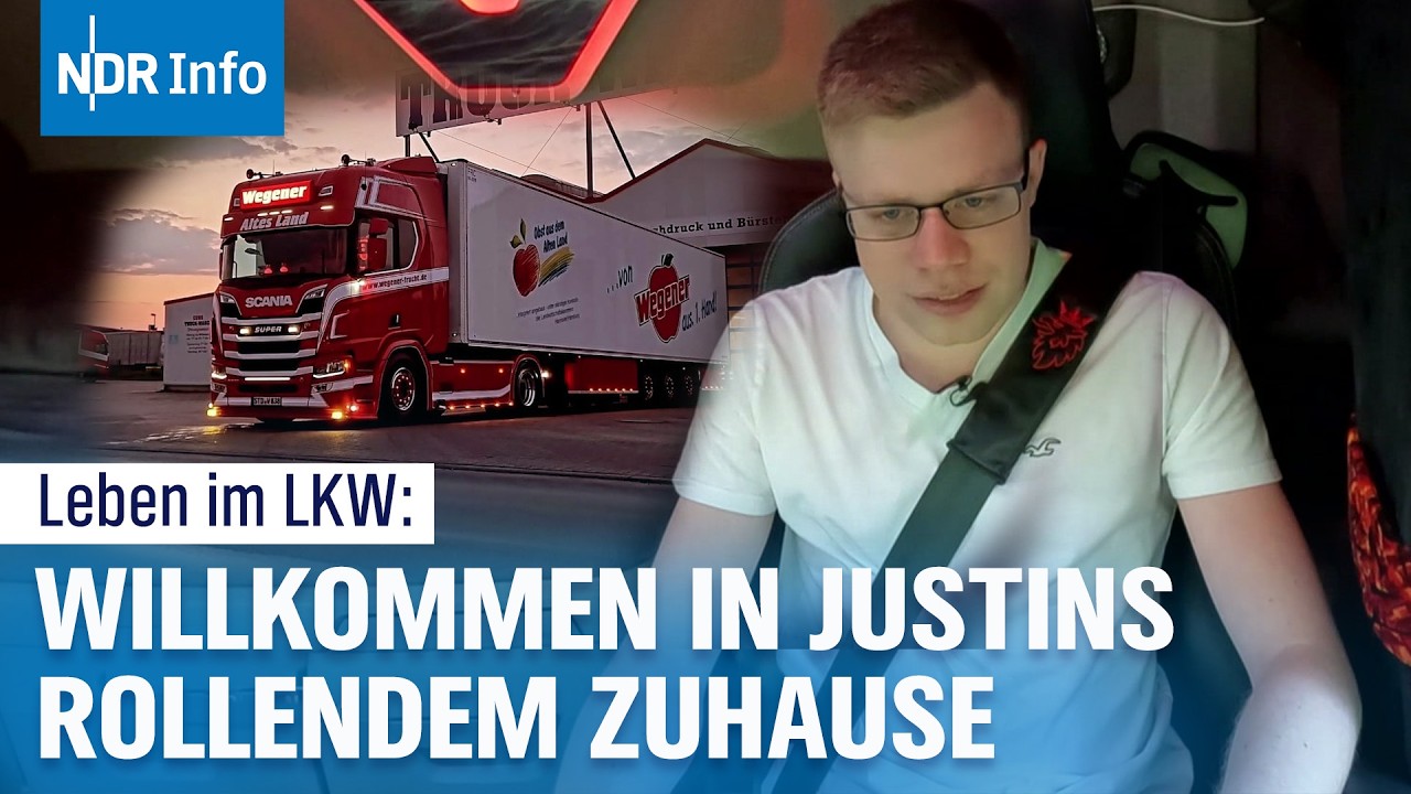 Trucker aus Leidenschaft: So schön kann das Leben im LKW sein | NDR Info