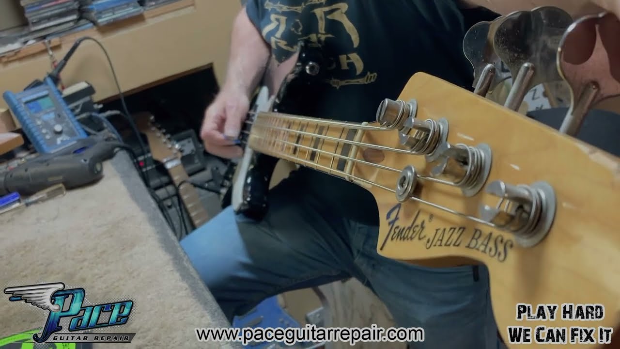 Geddy Lee Signature Series Jazz Bass gets a setup and an overhaul