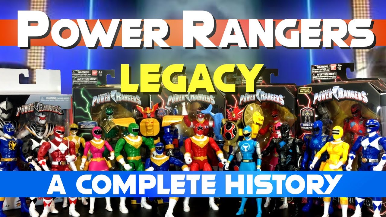 Power Rangers Legacy Figures by Bandai (Complete History & Review)