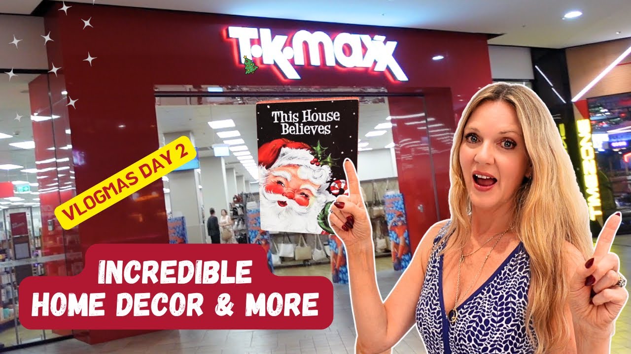 TK Maxx | Shop With Me Home Decor, Shoes & More | Vlogmas Day 2