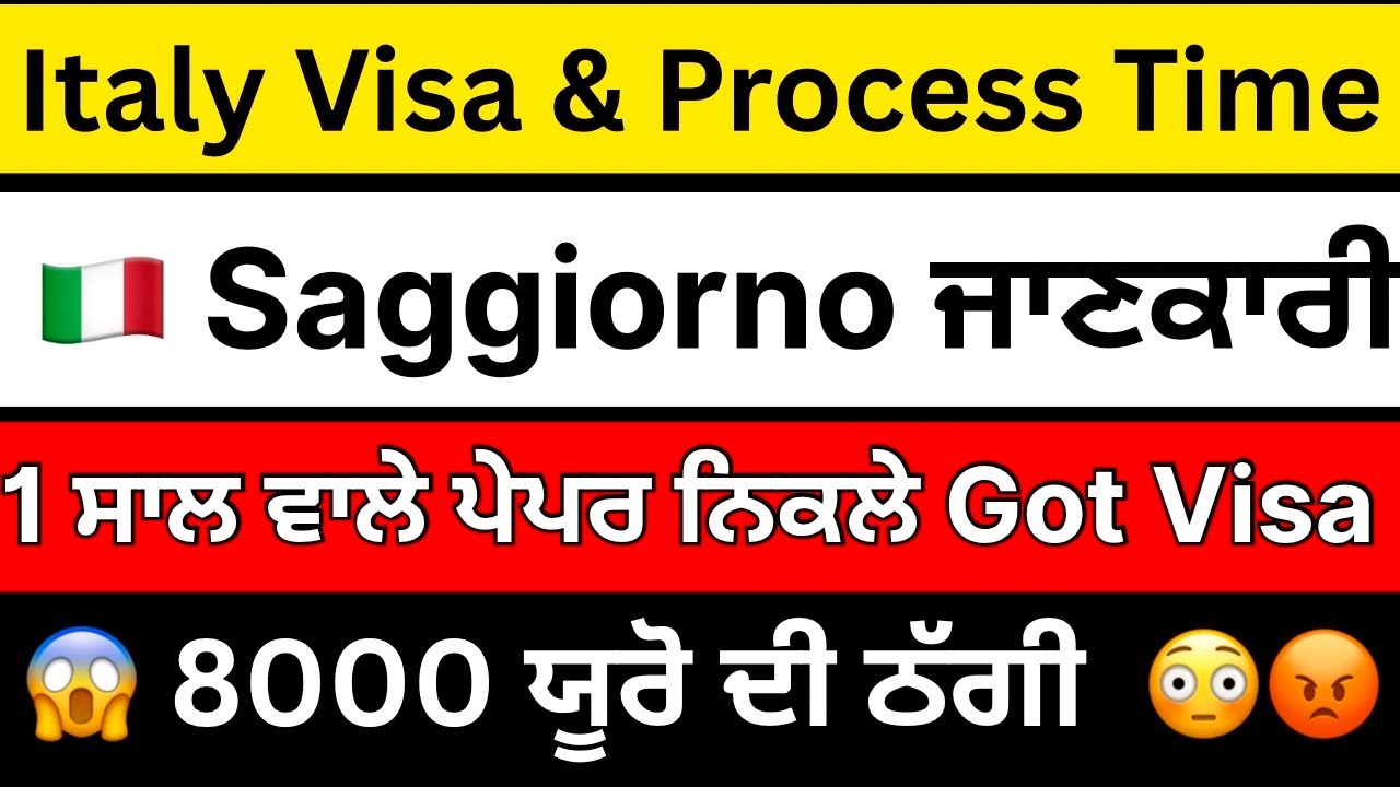 Italy Domestic + Seasonal Paper 🇮🇹 Full Information In Punjabi 