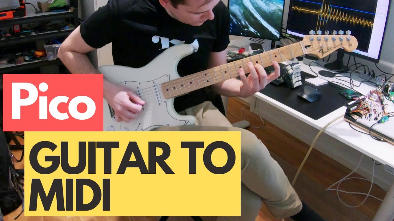 Raspberry Pi Pico - Guitar To MIDI
