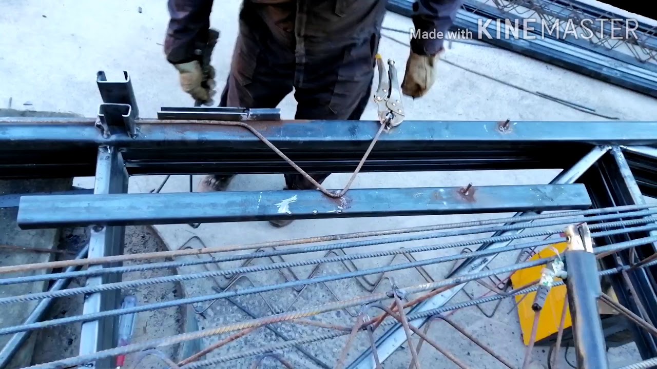 Herramienta CASERA  para doblar en ZIG ZAG hierro corrugado para cerchas