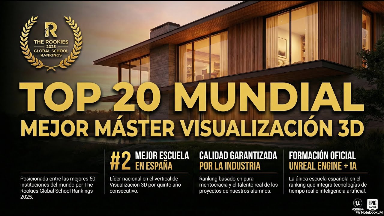 La Guía Definitiva de la Visualización 3D en Tiempo Real: Por qué este Máster Lidera el Mercado