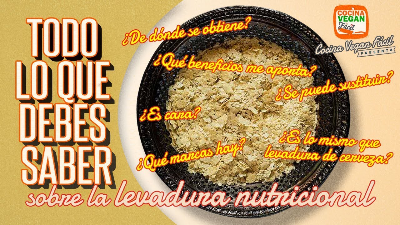 Levadura Nutricional (Todo lo que debes saber)- Cocina Vegan Fácil