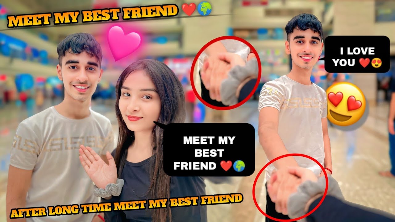AFTER LONG TIME MEET MY BEST FRIEND ❤️🌎 ( YE TO BHAUT SHARMILA HAI 😅 )