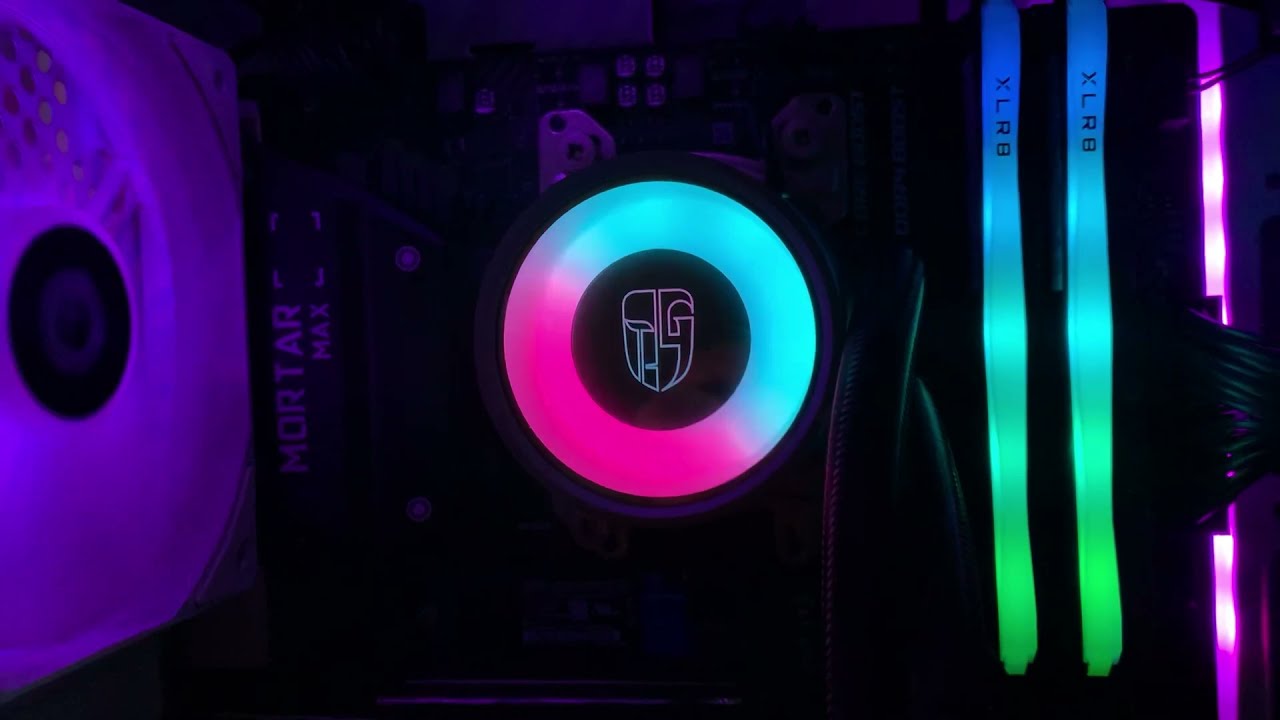 PERFROMANCE TEST AIO DEEPCOOL CASTLE 240mm RGB v2