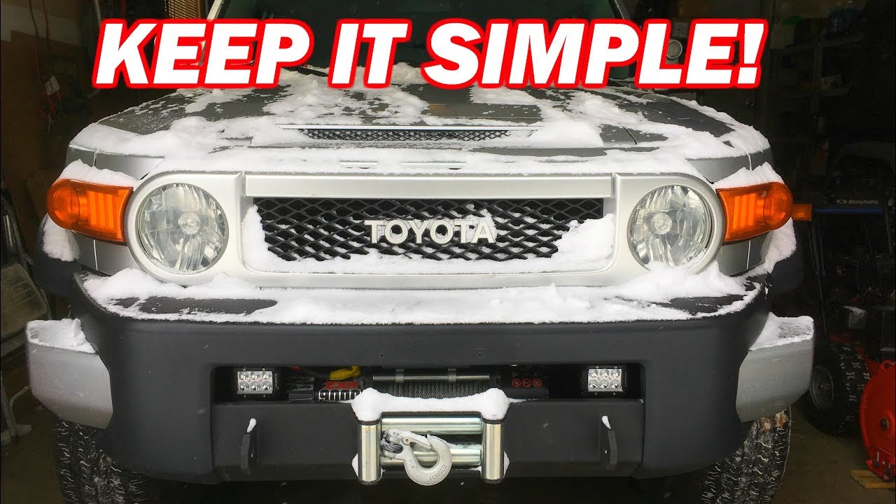 DE-CONVENIENCING the FJ CRUSIER