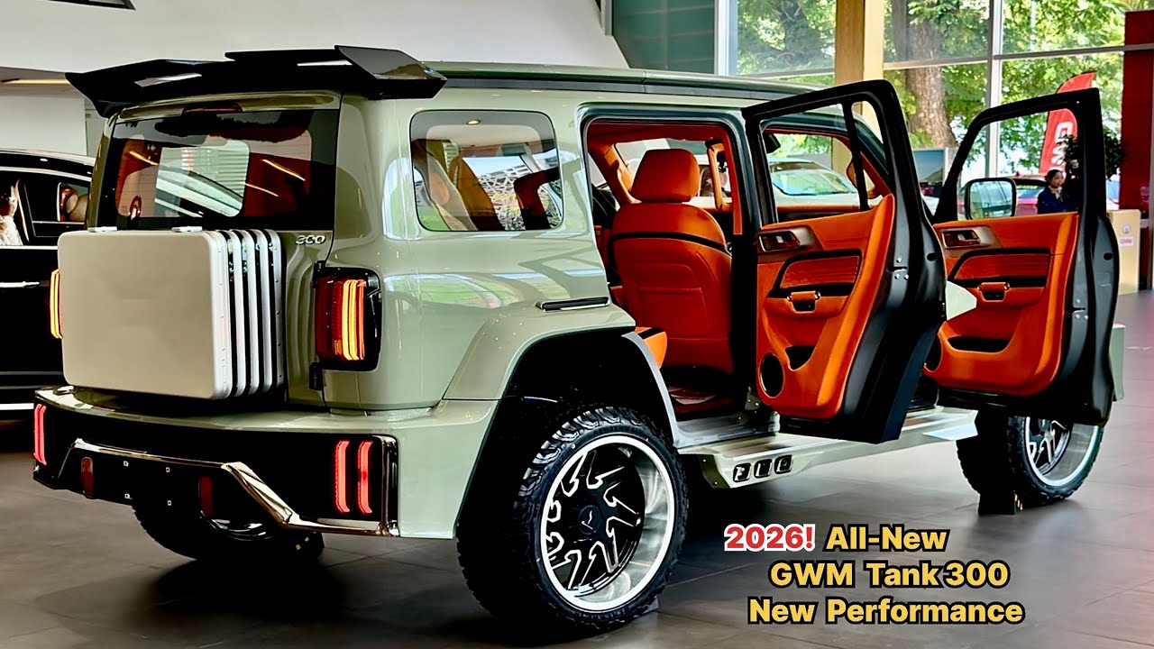 Новинка! Совершенно новый GWM Tank 300 AWD Premium 2026 года | Новый дизайн интерьера, экстерьера...