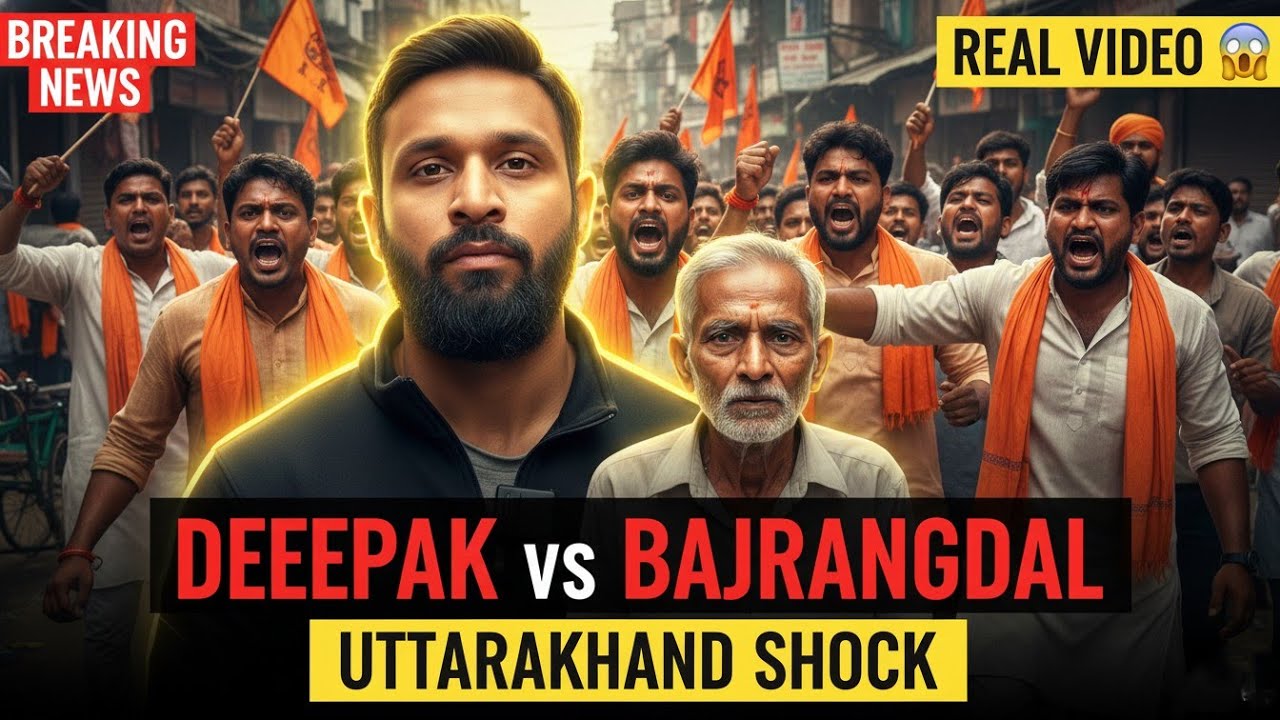 Uttarakhand Real Video | Pura Incident Camera Mein 🙏| Mohammed Deepak (Deepak Kumar)😭 | Bajrangdal😱🚨