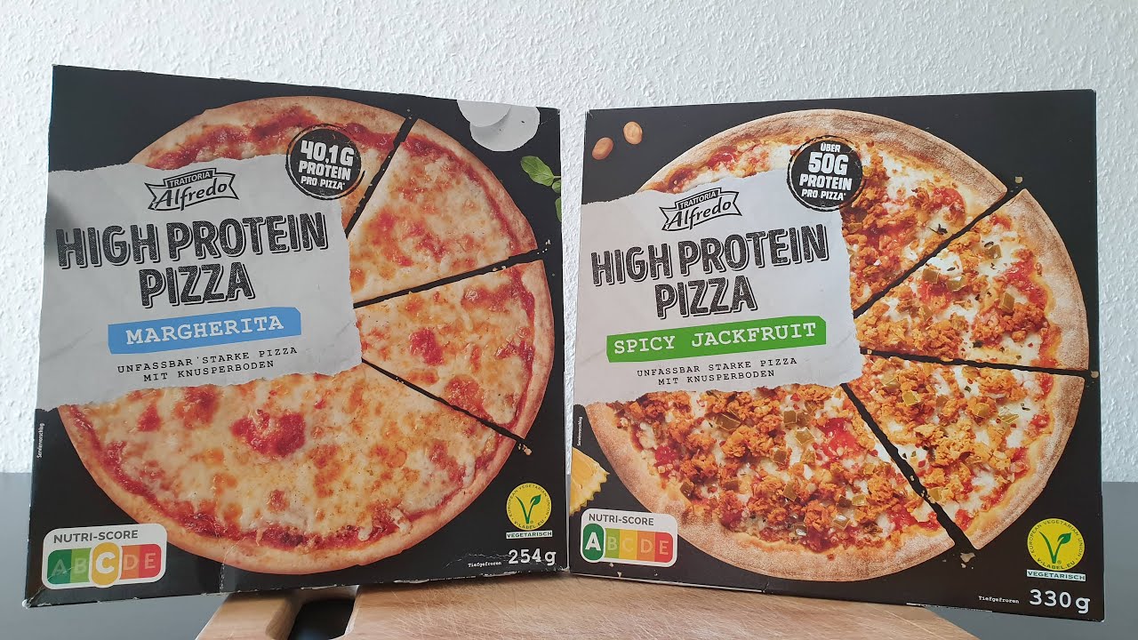 Lidl High Protein Pizza (Margherita & Spicy Jackfruit) | Irgendwie nicht überzeugt.