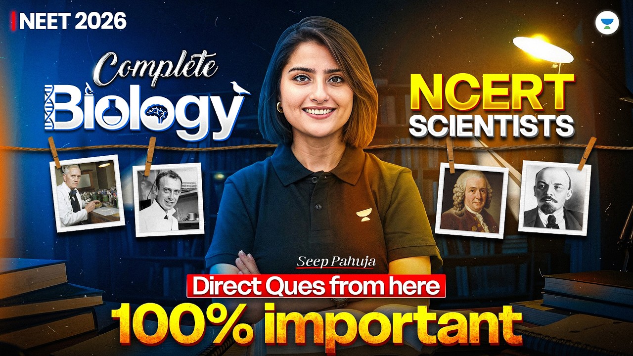 All NCERT Scientists and Years 🔥 | Introduction Page Scientists | NEET 2026 Biology | Seep Pahuja