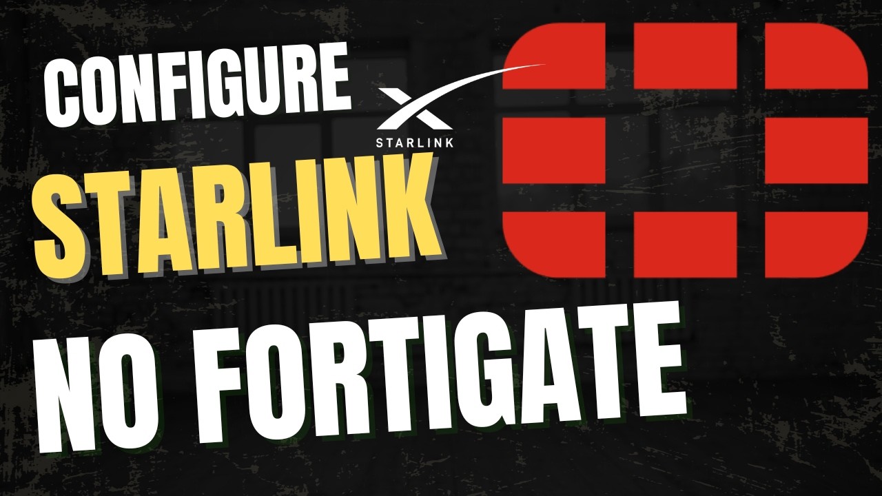 TESTEI A STARLINK NO FORTIGATE E OS RESULTADOS SURPREENDERAM