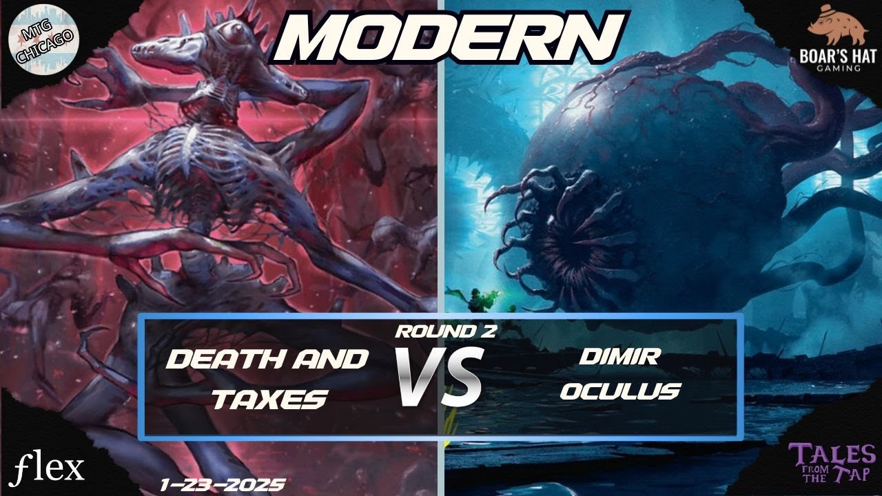 Death and Taxes VS Dimir Oculus [MTG Modern Round 2]