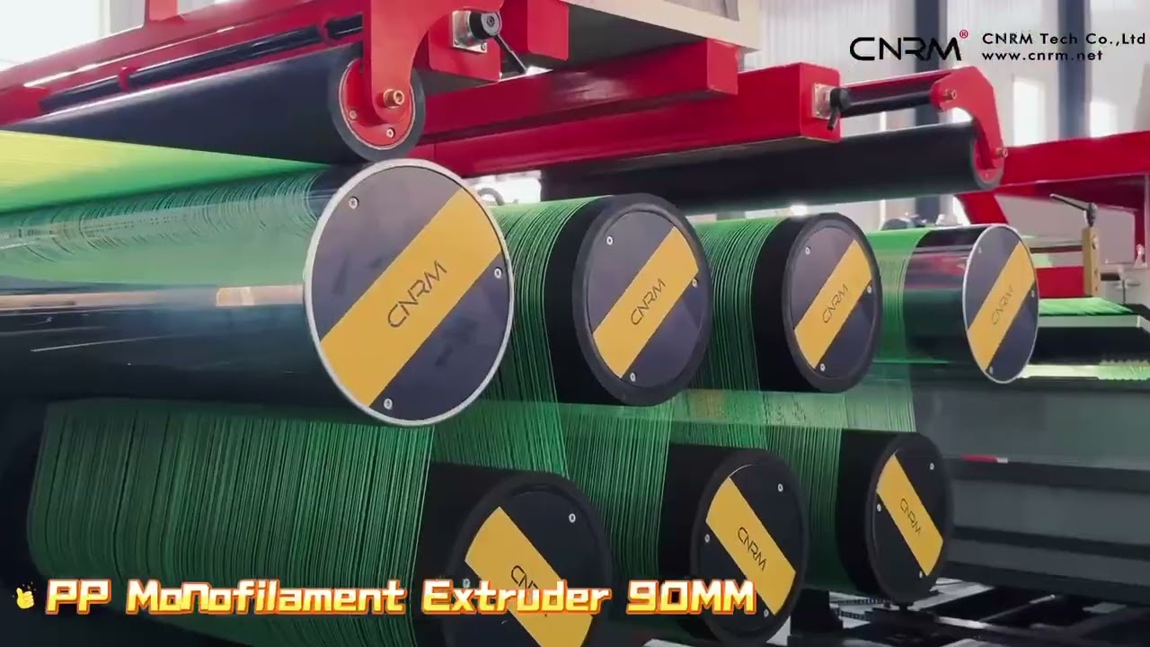 PP Monofilament Extruder estrusora de hilo monofilamento Maquinas PARA Fabricar Monofilamentos De PP