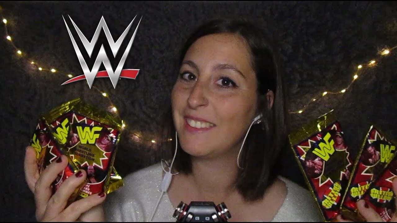 ASMR | OUVERTURE DE 6 BOOSTERS WWE (COMPLÈTEMENT WTF 😂)