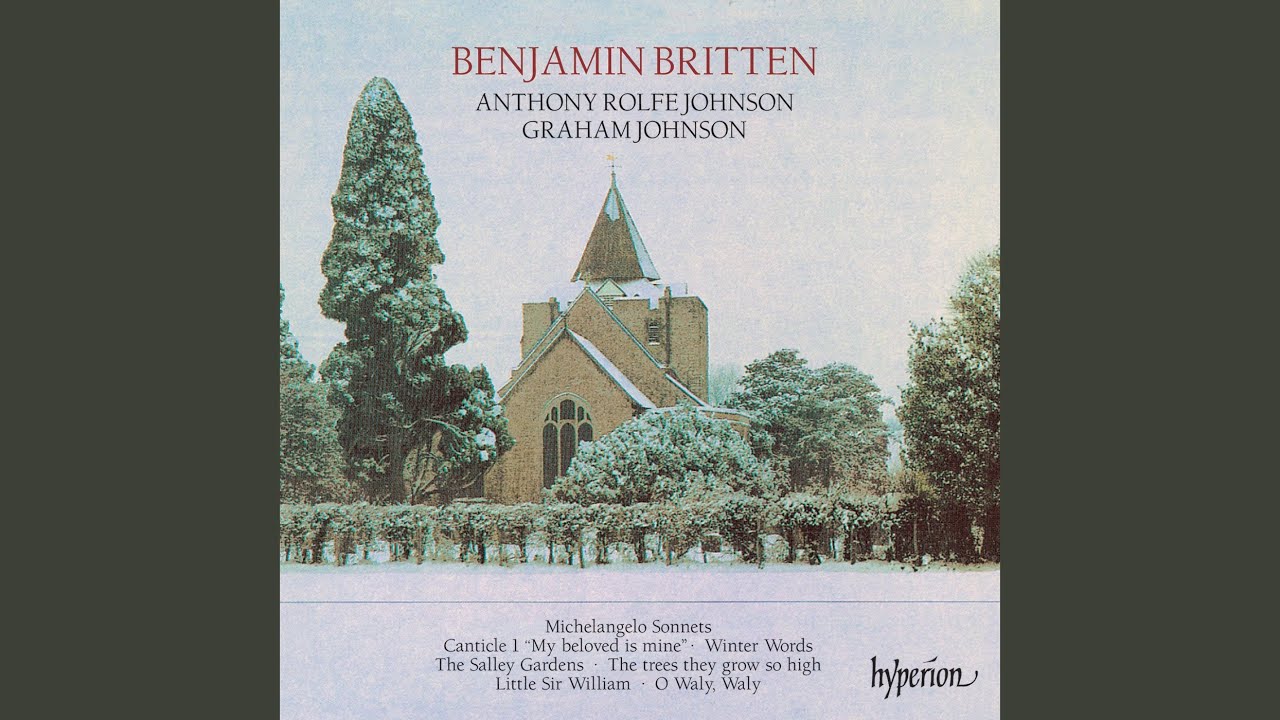 Britten: 7 Sonnets of Michelangelo, Op. 22: V. Sonetto XXXVIII. Rendete a gli occhi miei