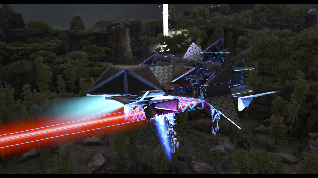 Ark Survival Evolved: TEK Hover Skiff Ship(Speed Build)