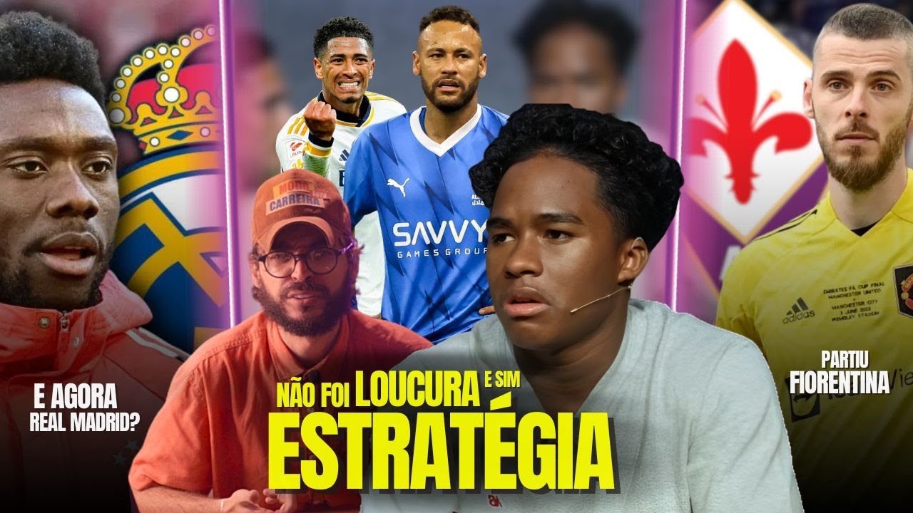 O verdadeiro MOTIVO do Endrick ter ESCOLHIDO Bellingham e NÃO Neymar | De Gea VAI PRA Itália | E+