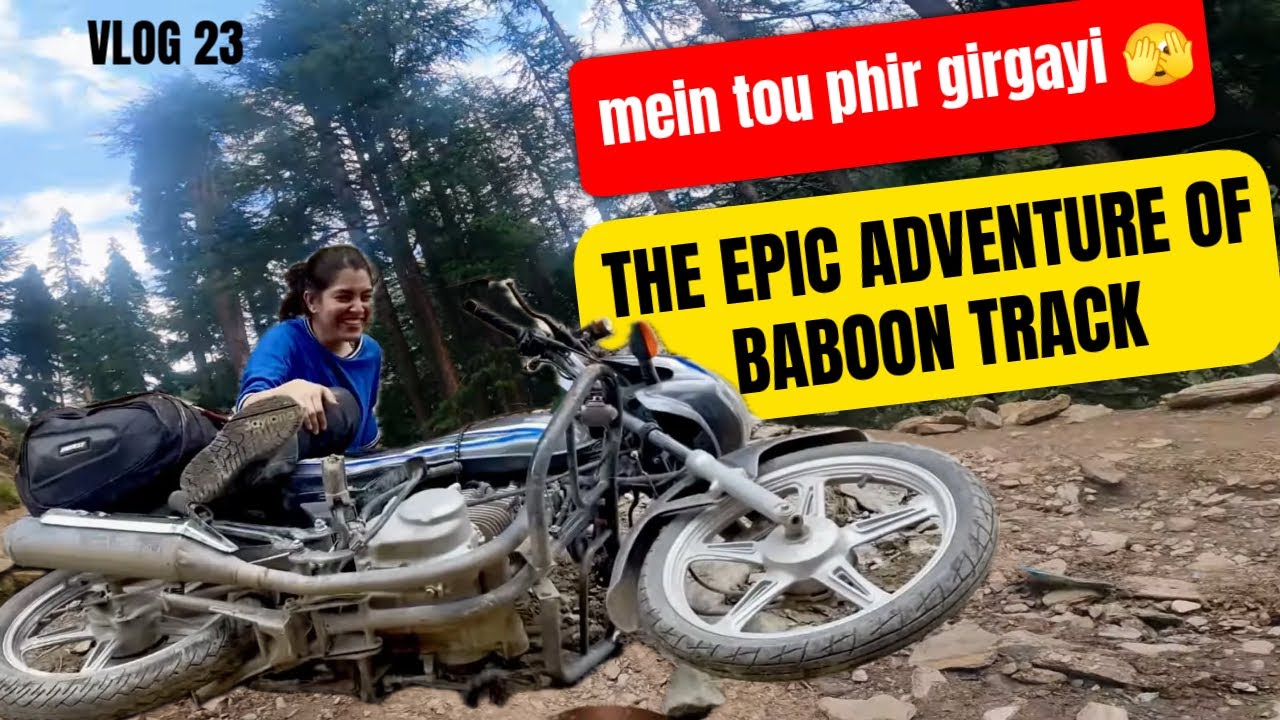 The DANGEROUS track of Baboon Valley| Vlog 23