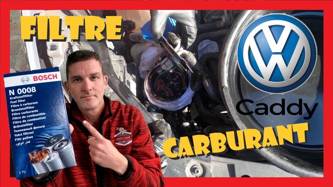 Moteur 1.6 TDI VW : Remplacer filtre carburant ⛽Facilement❗