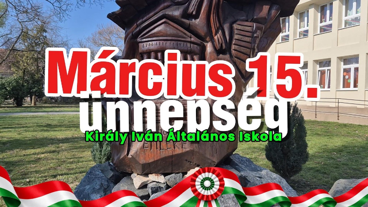 Március 15-i ünnepség | Király Iván Általános Iskola