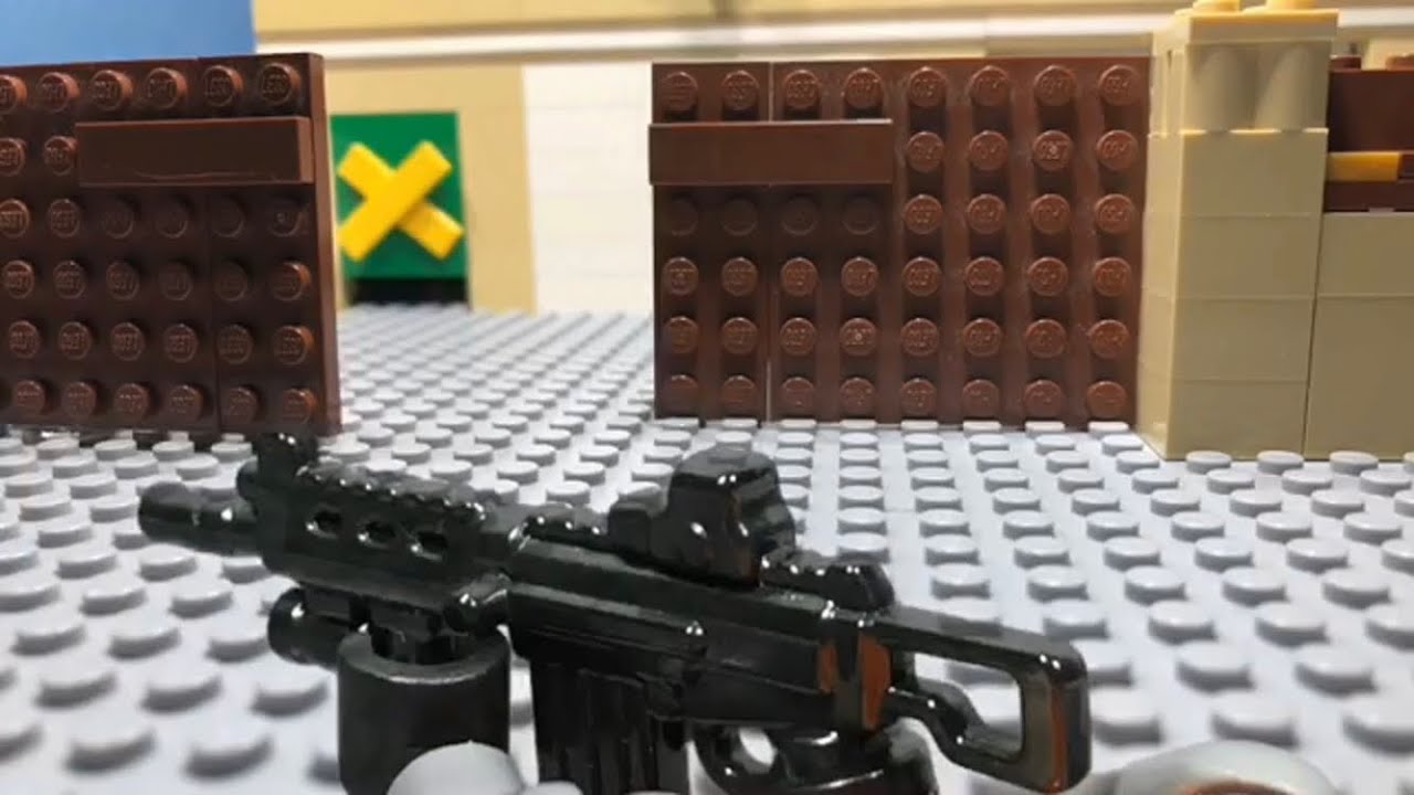 Шутер от первого лица Lego Stop Motion - Rainbow Six Siege - Бомба