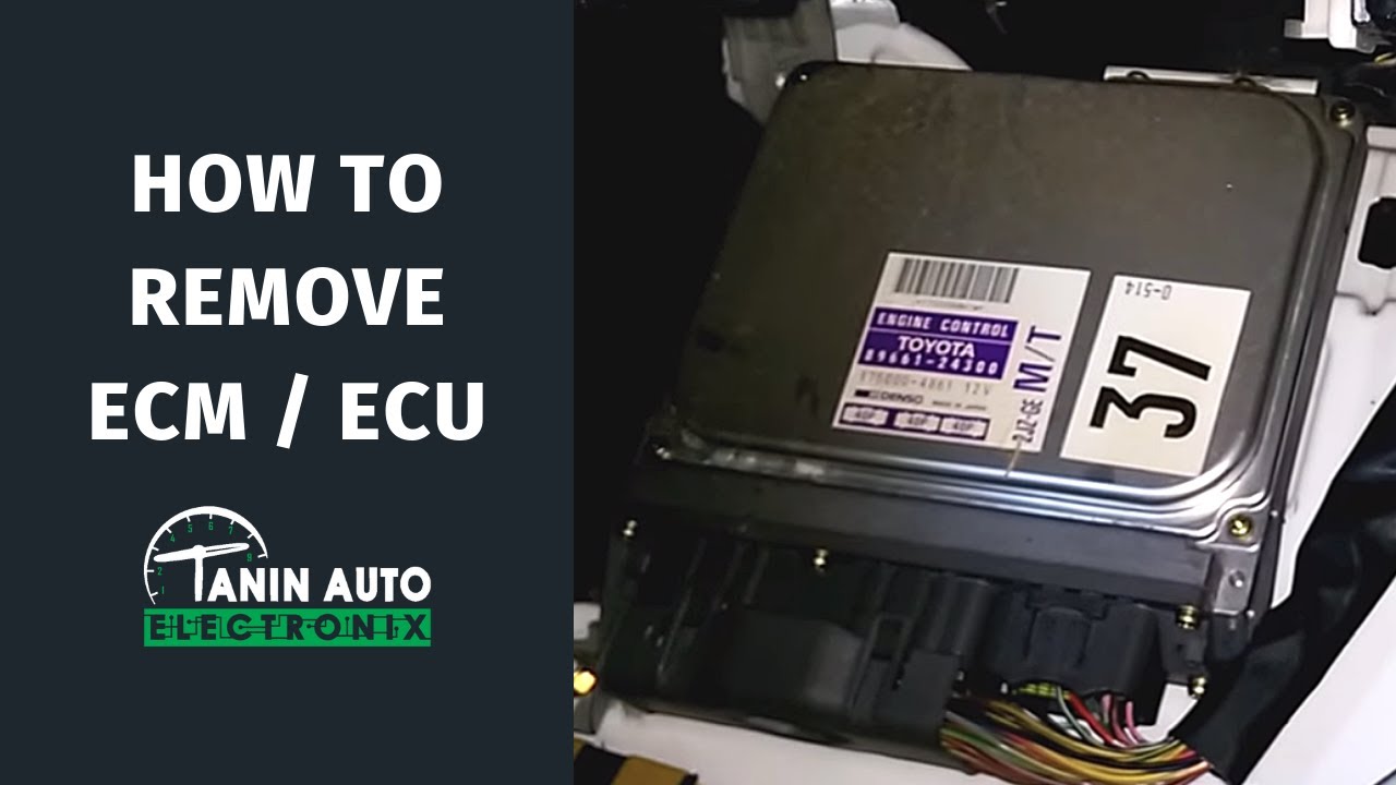 ECU Removal for 1992-1996 Lexus SC300 SC400 & How to Troubleshoot your Engine Control Module  Tanin