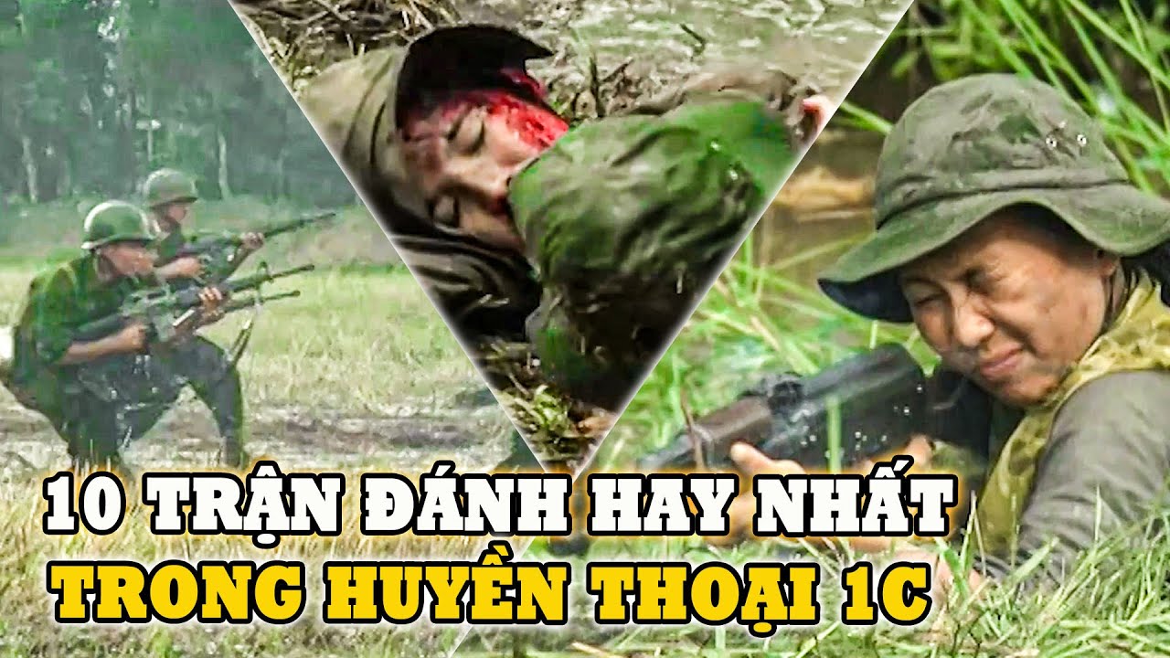 10 TRẬN ĐÁNH HAY NHẤT TRONG HUYỀN THOẠI 1C - Phim Việt Nam Cũ - Phim Việt Nam Hay Nhất Mọi Thời Đại
