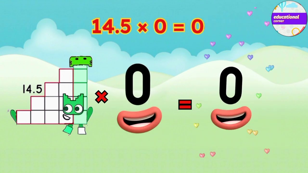 Mathblocks 14.5 big decimal numbers multiplication #learntocount @Educationalcorner110