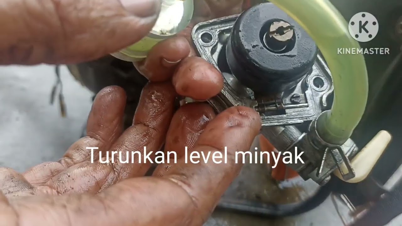 Cara Selesaikan Limpahan /Over Flow Petrol Mesin Rumput Carborator