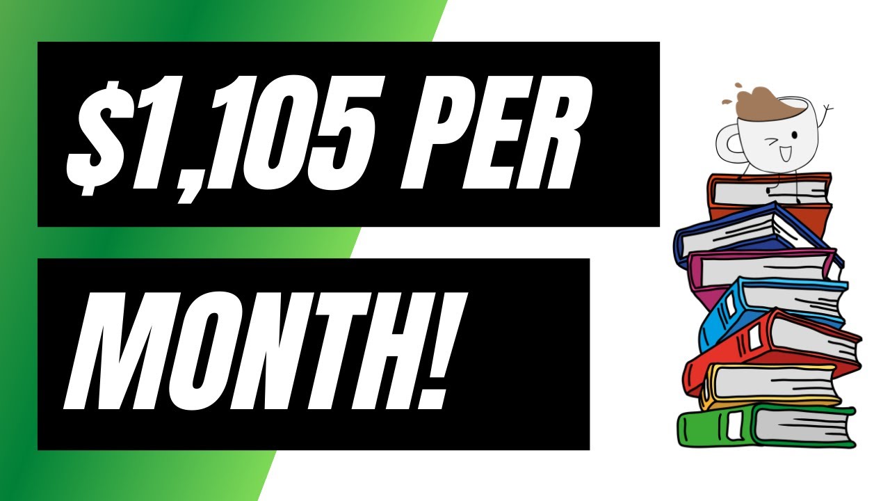 Make $1,105+ Per Month With Amazon KDP Publishing (Make Money Online 2021)