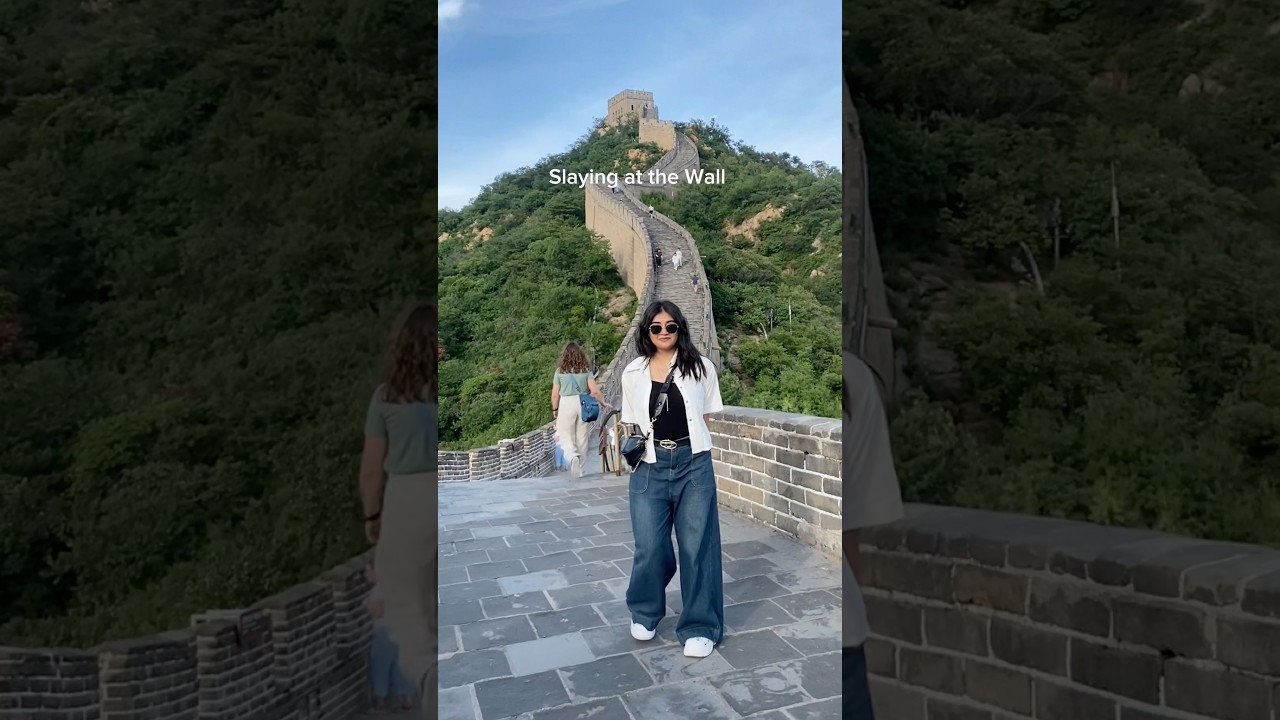 GRWM to Climb the Great Wall of China 🇨🇳😍 