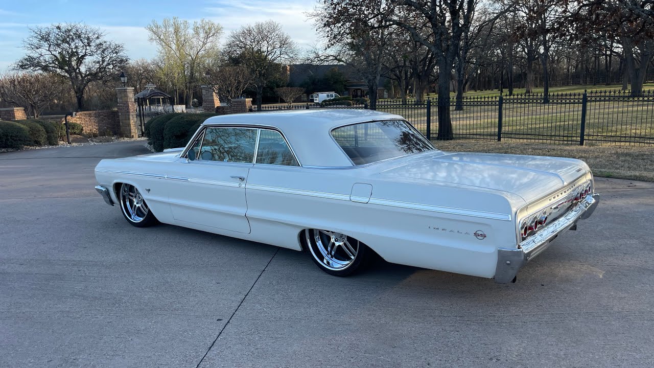 ‘64 Impala SS, rebuilt drive train, needs paint, for sale in Texas. 