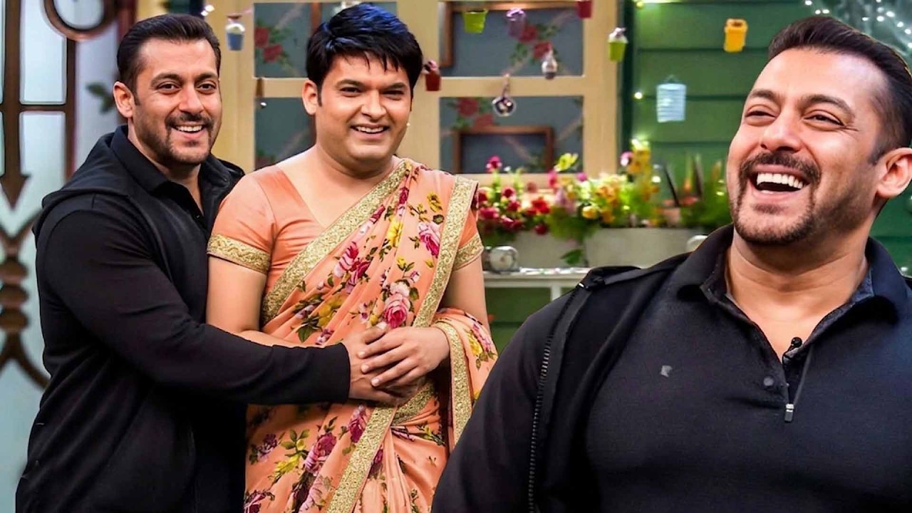 Salman Khan ने पहनाई Kapil Sharma को साड़ी | The Kapil Sharma Show New Episode