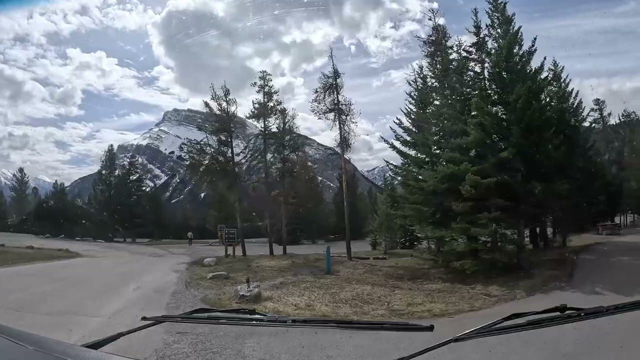 Tunnel Mountain Village Campground - Banff National Park  - Alberta Canada