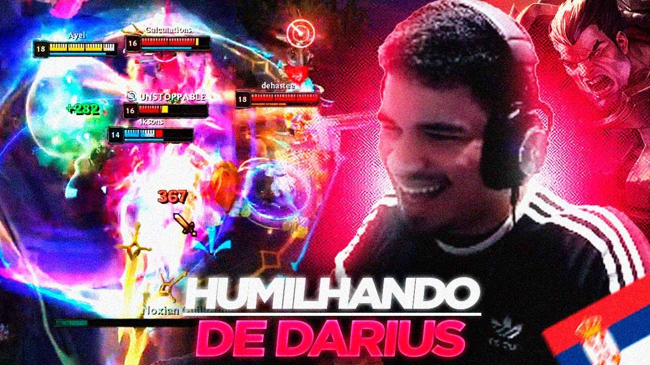 MEU DARIUS SIMPLESMENTE HUMILHOU OS GRINGOS!