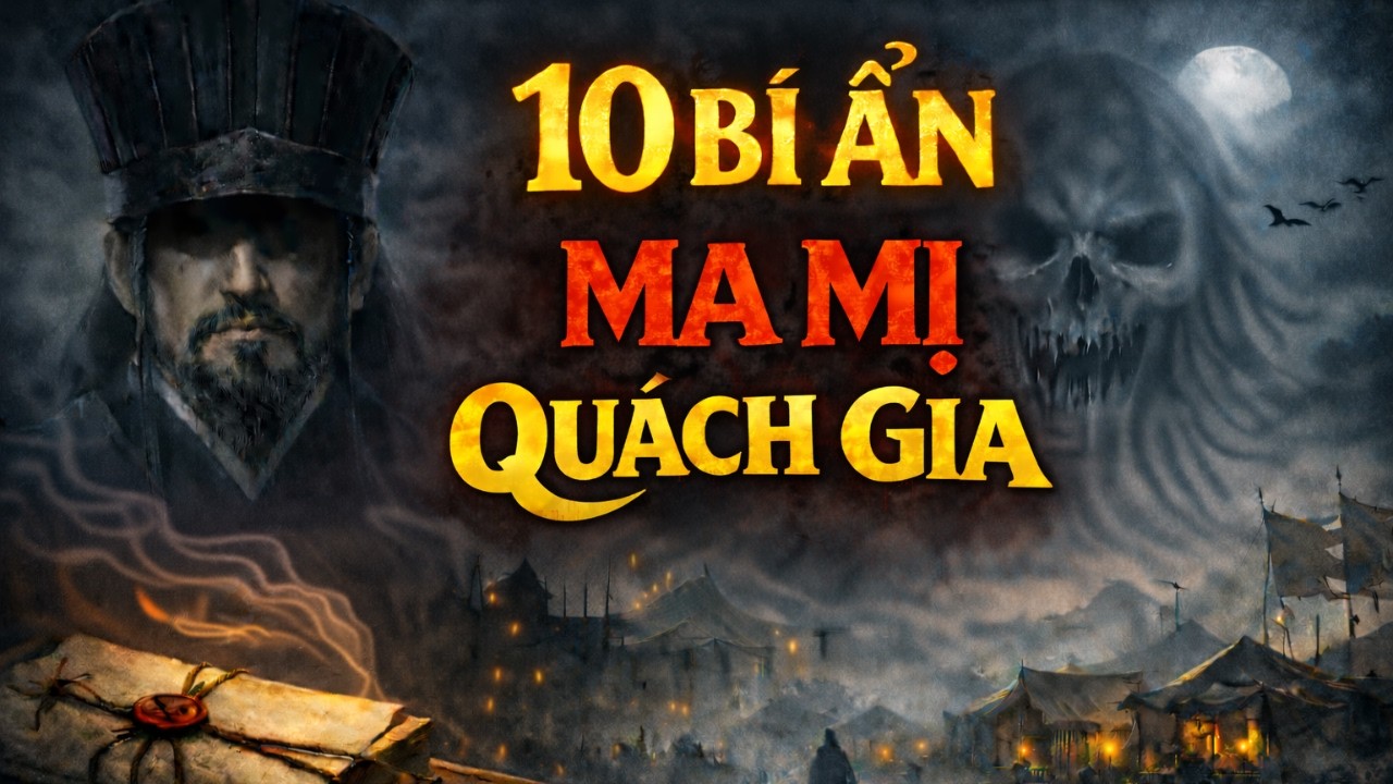 TOP 10 Bí Ẩn Rùng Rợn Quách Gia | Thiên Tài Đoản Mệnh Thiên Cơ Bị Che Giấu