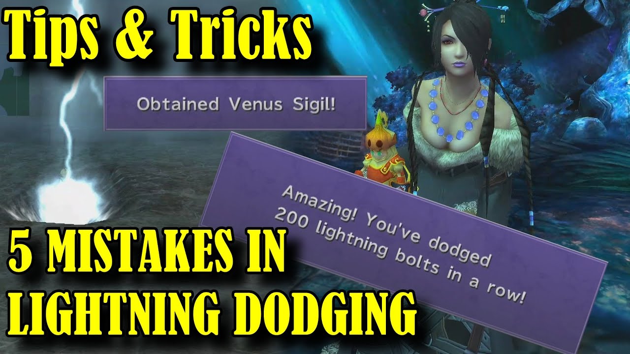 Советы и подсказки по Final Fantasy X — 5 ошибок, которые вы совершаете, уклоняясь от молний
